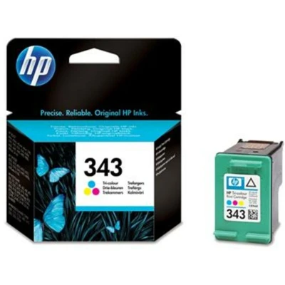 Abbildung von HP C8766EE 343 Farbe Original Druckerpatronen für OfficeJet, DeskJet, Photosmart, dreifarbig