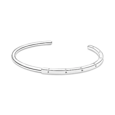 Abbildung von Pandora Armreif &quot;Pandora Signatur&quot; Silber 599493C00 17,5 cm