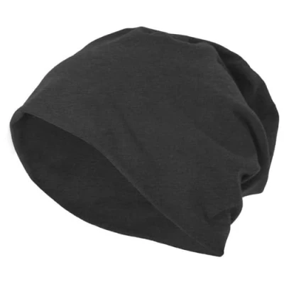 Abbildung von Build Your Brand BY002 Jersey Beanie, Charcoal, one Size