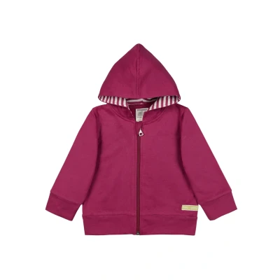 Abbildung von loud + proud Sweatjacke für Kinder, Größe: 74/80, Orchid