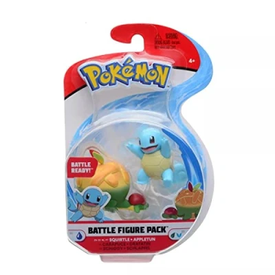 Abbildung von Pokemon Battle Figures Squirtle &amp; Appletun (PKW0133)