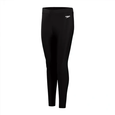 Abbildung von Speedo Women&#039;s Swim Schwimm Leggings, Schwarz, S