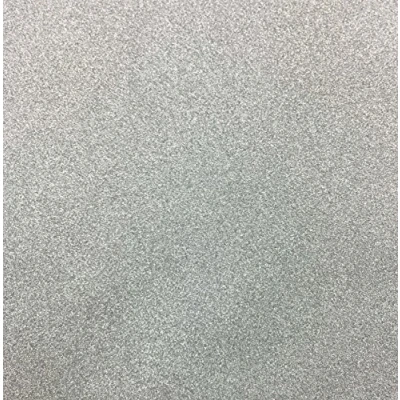Abbildung von 10 Blatt Klebefolie Glitzer Selbstklebende Dekofolie A4 Farbige Bastelfolie Glitter Vinyl Aufkleber für DIY Handwerk Scrapbooking Silber