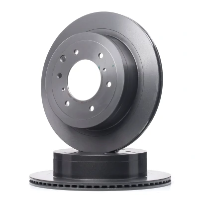 Abbildung von BREMBO COATED DISC LINE 09.B637.11 Bremsscheibe 332 18 6 innenbelüftet beschichtet hochgekohlt MITSUBISHI: PAJERO 4