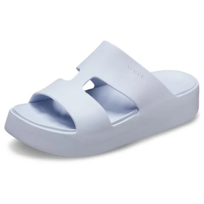 Abbildung von Crocs Getaway Platform Hstrap Pantolette hoch, Damen, Größe: 39.5, Dreamscape Kunststoff