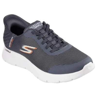 Abbildung von Skechers Herren Go Walk Flex Up Hands Free Slip ins Sneaker, GRAU, 44 EU Weit