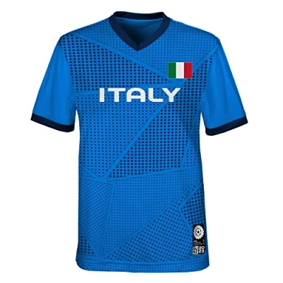 Abbildung von FIFA Offizielles Trikot der Frauenfussball Weltmeisterschaft 2023, Italien, Blau, 5 6 Jahre
