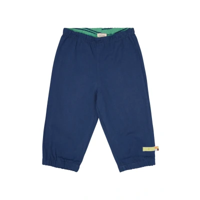 Abbildung von loud + proud Wasserabweisende Stoffhose für Kinder, Größe: 122/128, Ultramarine