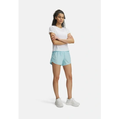 Abbildung von Under Armour Flyby Kurze Sporthose, Damen, Größe: Medium, Stream