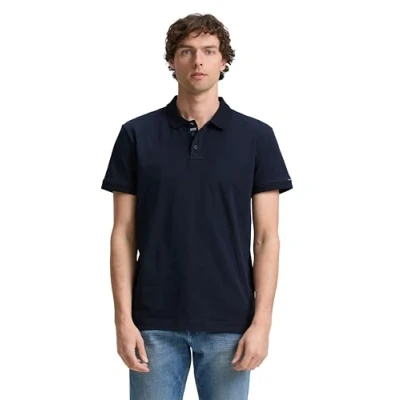 Abbildung von TOM Tailor Poloshirt, Herren, Größe: Large, Sky captain blue