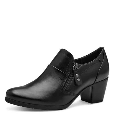 Abbildung von Jana Damen Trotteur mit Reißverschluss Vegan, Schwarz (Schwarz), 37 EU
