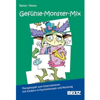 Abbildung von Gefühle Monster Mix zum Externalisieren Mit Kindern: 64 Bildkarten 20 seitigem Booklet in stabiler Box, Kartenformat 1x98x143 und 3x49x143 mm. ... Online Material (Beltz Therapiespiele)