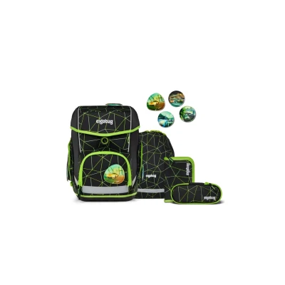 Abbildung von ergobag Schulranzen Set Cybär Race cubo Schwarz