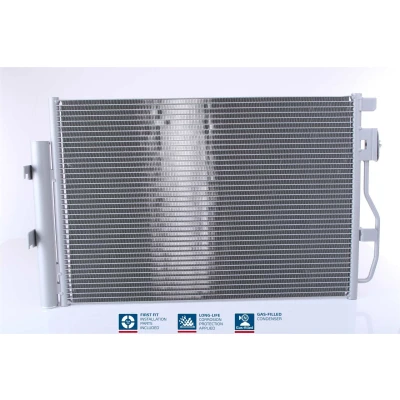 Abbildung von NISSENS 940246 Klimakondensator mit Trockner Aluminium 600 R 134a OPEL: Mokka / X