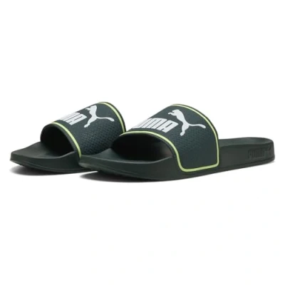 Abbildung von PUMA Unisex Leadcat 2.0 Schiebe Sandalen, Green Terrain Strahlendes weißes Licht, 49.5 EU