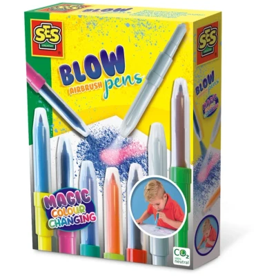 Abbildung von Creative Puste Airbrush Stift mit Farbwechsel 7er Pack