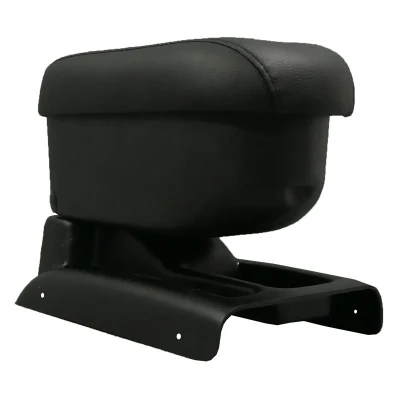 Abbildung von AUTO STYLE Armlehne Kunstleder kompatibel mit Mercedes A Klasse W169 2004 2012, Schwarz