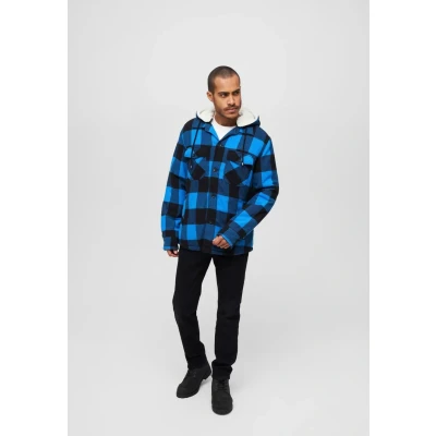 Abbildung von Brandit Lumber Übergangsjacke, Herren, Größe: 3XL, Black/blue