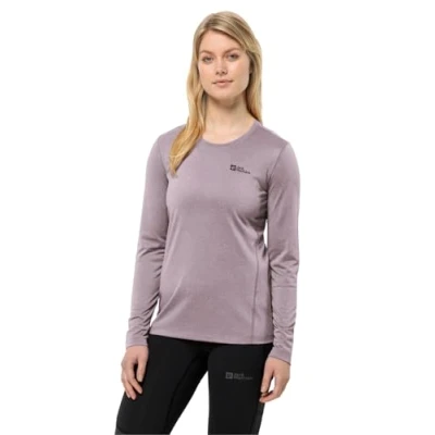 Abbildung von Jack Wolfskin SKY Thermal Langarmshirt, Damen, Größe: Medium, Wild blossom