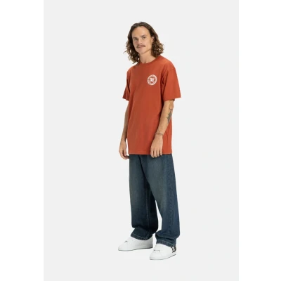 Abbildung von DC Shoes Corpo Tshirt print, Herren, Größe: XL, Nqv picante