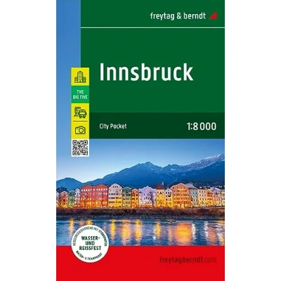 Abbildung von Innsbruck, Stadtplan 1:8.000, freytag &amp; berndt: City Pocket, Innenstadtplan, wasserfest und reißfest (freytag berndt Stadtpläne)