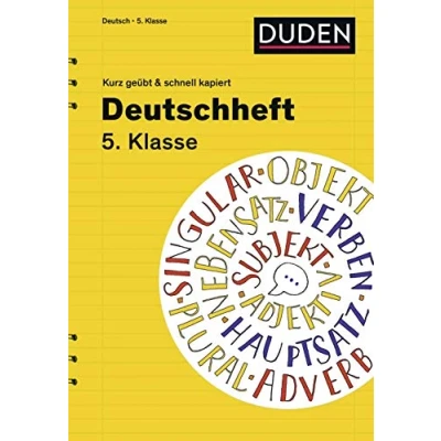 Abbildung von Deutschheft 5. Klasse kurz geübt &amp; schnell kapiert