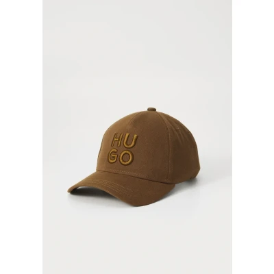 Abbildung von HUGO JUDE Stacked Cap, Herren, Größe: One Size, Medium brown