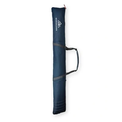 Abbildung von NORDKAMM Skisack, Skitasche für 1 Paar Ski, gepolstert &amp; wasserdicht, längenverstellbar, blau