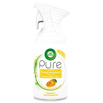 Abbildung von Air Wick Lufterfrischer für Haus, reine ätherische Öle, beruhigend, 250 ml,