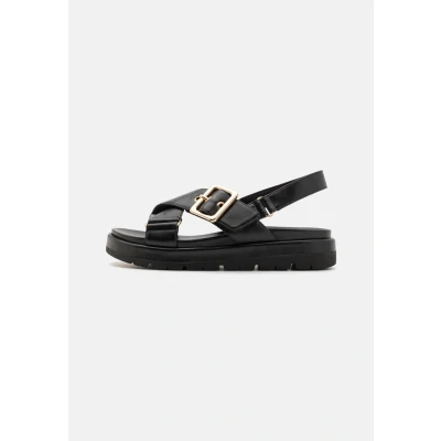 Abbildung von Marco Tozzi Plateausandalette, Damen, Größe: 41, Black Schuhe