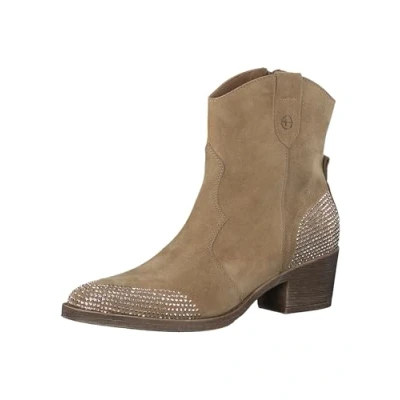 Abbildung von Tamaris Cowboy/Bikerstiefelette, Damen, Größe: 37, Camel comb Schuhe