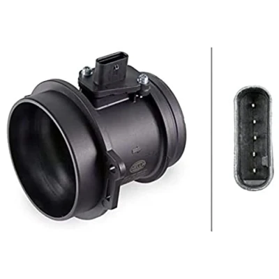 Abbildung von HELLA 8ET 358 095 381 Luftmassenmesser ohne Dichtung AUDI: A6 C7 Avant, Allroad, C6 VOLKSWAGEN: Touareg I, II