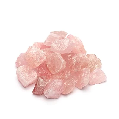 Abbildung von PURAJA Rosenquarz Edelsteine Set Naturbelassene Premium Rohsteine Vielseitige Verwendung als Wassersteine, Heilsteine, Chakrasteine Sortenreine Kristalle