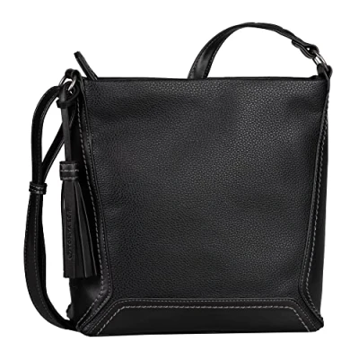 Abbildung von TOM TAILOR bags Isa Damen Umhängetasche Crossbody Bag Mittelgroß Schwarz