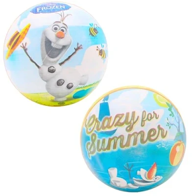 Abbildung von Toyland® 9&quot; / 23 cm Frozen Spielball Olaf Thema Strandspiele Spielzeug für draußen und drinnen