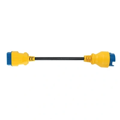 Abbildung von OURANTOOLS OBD 2 Verlängerungskabel Adapter Kompatibel Extender Diagnosestecker mit Nylon Material für Fahrzeuge Diagnosegerät (für Benz, 38 Pin)