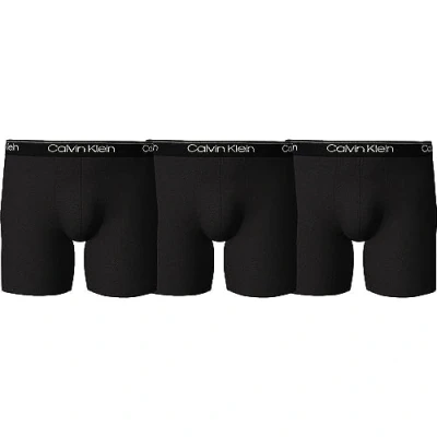 Abbildung von Calvin Klein Underwear Boxer 3 PACK Panties, Herren, Größe: Medium, Black