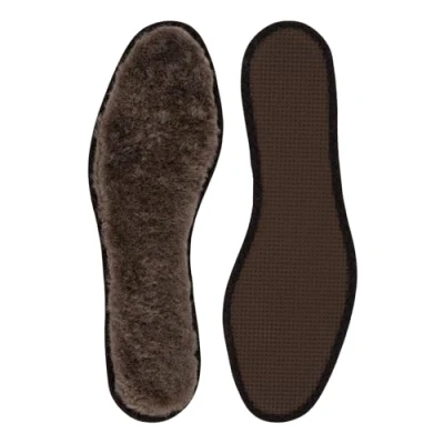 Abbildung von Bama Damen Royal Lammfellsohle Einlegesohle, Braun, 43 EU