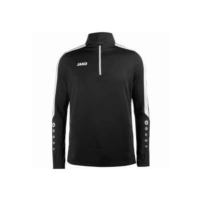 Abbildung von JAKO Ziptop Power Sweatshirt, Herren, Größe: 56, Schwarz