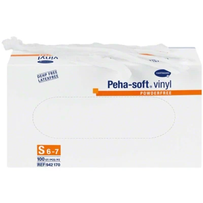 Abbildung von Peha soft vinyl Gr. S 100 Handschuhe