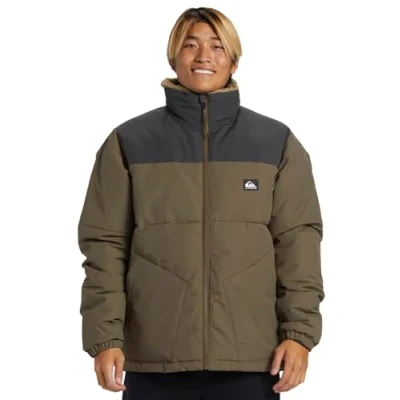 Abbildung von Quiksilver WILD Mountain Übergangsjacke, Herren, Größe: XL, Canteen