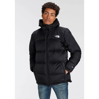 Abbildung von The North Face Diablo Hoodie Daunenjacke, Herren, Größe: Large, Black heather/black