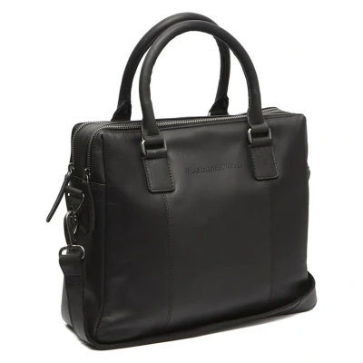 Abbildung von The Chesterfield Brand Leder Laptoptasche Schwarz Santiago