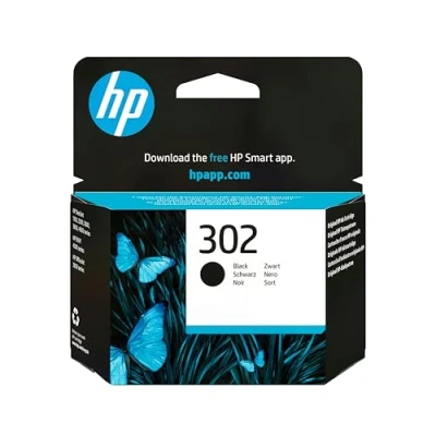 Abbildung von HP 302 (F6U66AE) Original Druckerpatrone Schwarz für DeskJet 1110, 213x, 363x, ENVY 452x, OfficeJet 383x, 465x, 52x, Standard