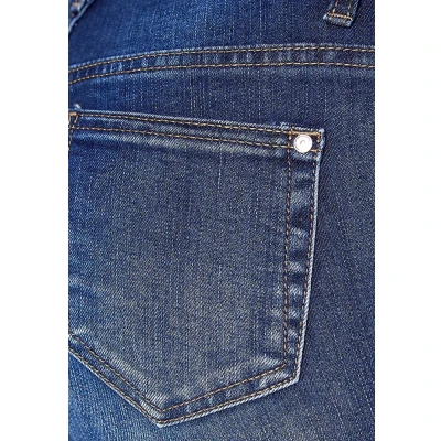 Abbildung von Elara Damen High Waist Hose Skinny Jeans Chunkyrayan EL09D1 Blau 48 (4XL)