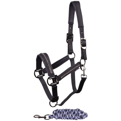 Abbildung von Harry&#039;s Horse Halfterset Valli AsphaltVerkauft von Agradi