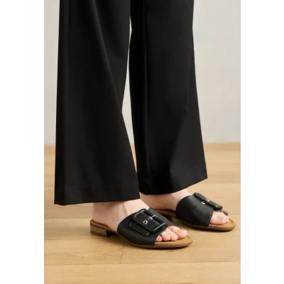 Abbildung von Gabor Comfort Pantolette flach, Damen, Größe: 37, Schwarz Schuhe