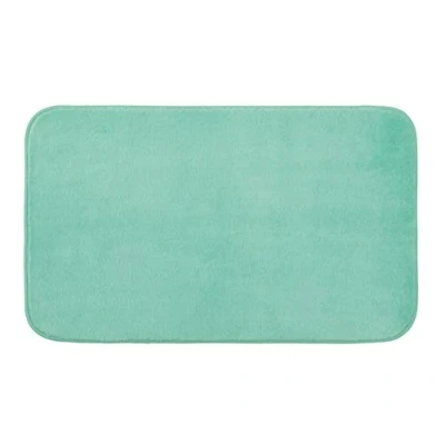 Abbildung von Gözze Premium Rutschfester Badteppich, RIO, 100% Microfaser, 60 x 100 cm Mint