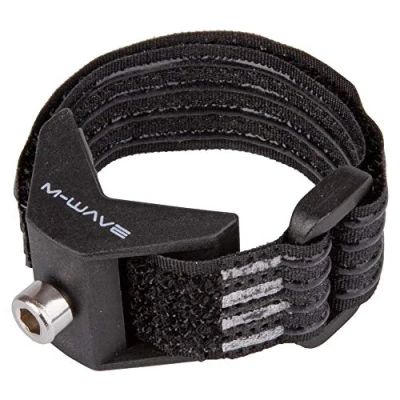 Abbildung von M Wave Unisex Erwachsene ADA BC Flex 2 Flaschenhalter Adapter, Klettbandmontage, Paar, schwarz