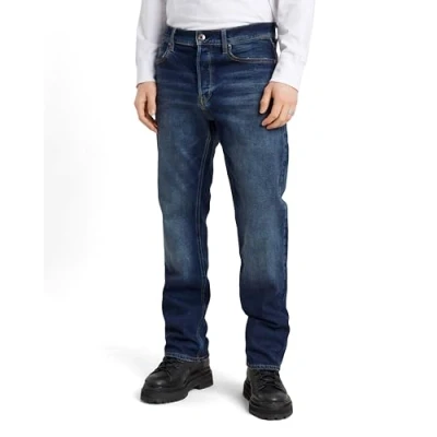 Abbildung von G Star Dakota Regular Jeans Straight Leg, Herren, Größe: 29x30, Worn in dusk blue